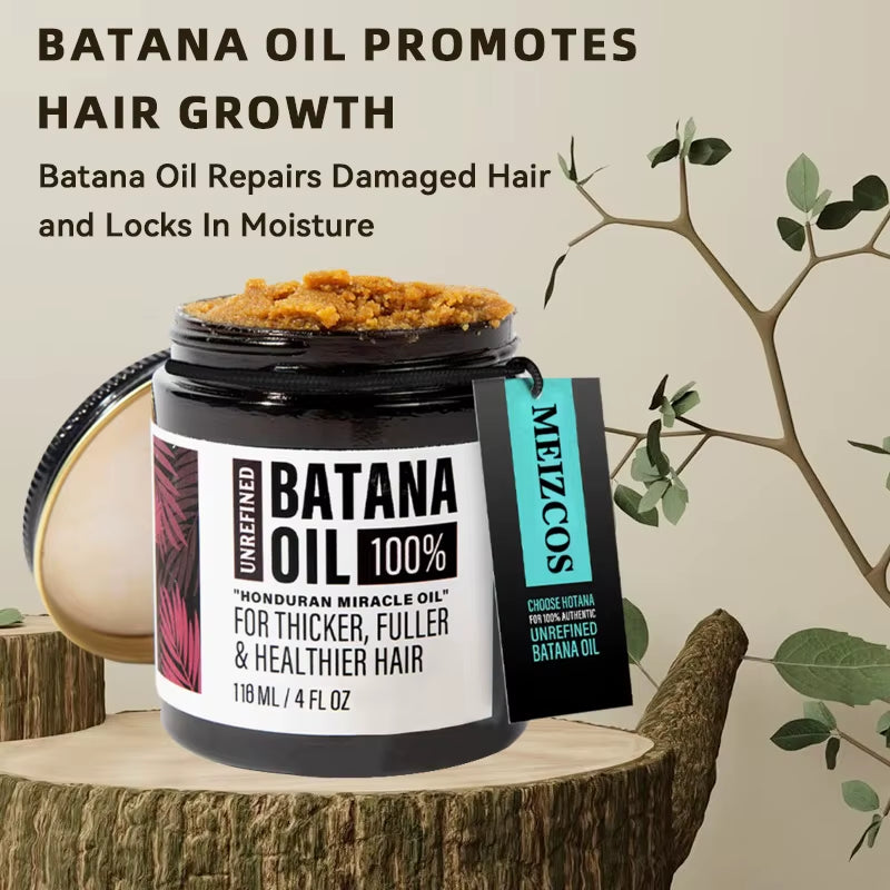 Factory Wholesale 60Ml Batana Oil 4 in 1 Organic Unrefined 100 % Pure Batana Oil for Moisturizing Hair